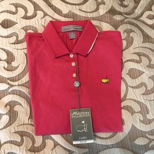 NWT Women’s Masters pink Shirt Size S 🏌🏼‍♀️⛳️
